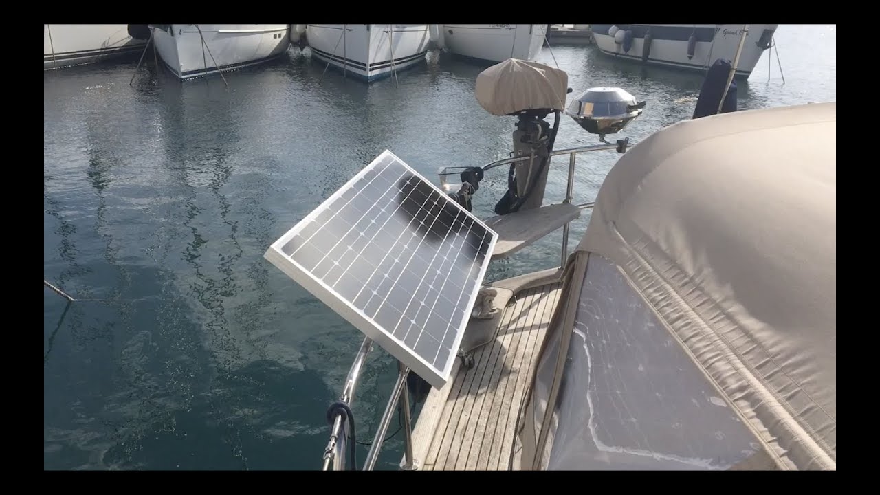 solar panels for small yacht