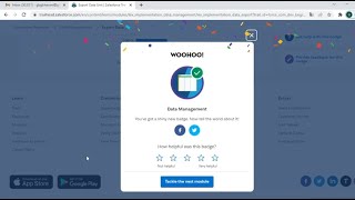 Data Management module || Export Data || #salesforce #trailhead #salesforcetrailhead