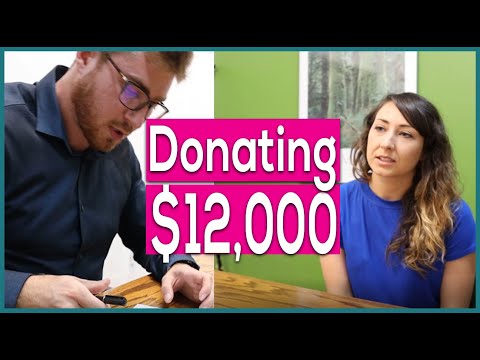 Donating $12,000 To Charity + 100 Meter Slip & Slide (Forex Vlog)