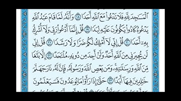 سورة الجن من 14 إلى 28