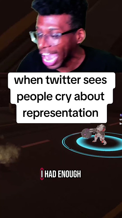 when twitter sees people cry about representation #gaming #funny #shorts