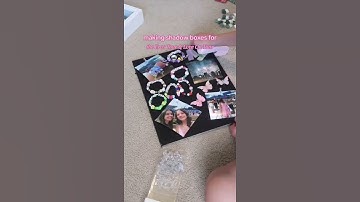 making concert shadow boxes! #shorts #erastour #hslot