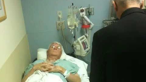 Dad Receiving Sacrament of the Sick