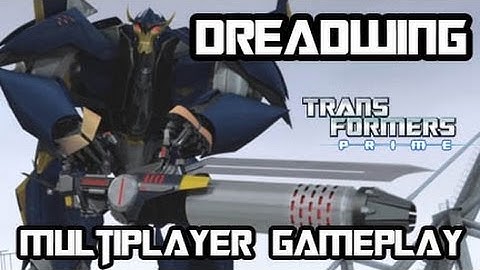 Transformers Prime: The Game - Dreadwing Multiplayer Gameplay in Energon Match w/ Commentary