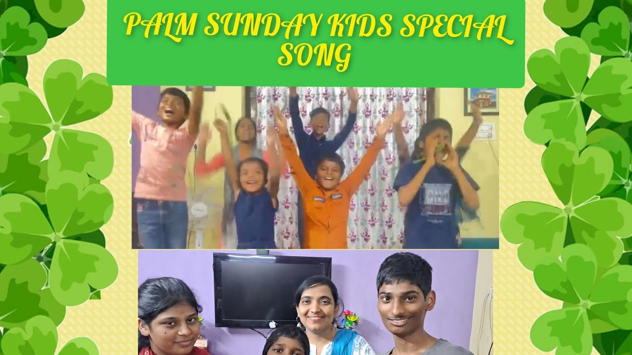 Palm Sunday # Jumping Up & Down # Shout Hosanna # Kids Song # - YouTube