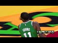 Kyrie Irving CRAZY HANDLES - Spins Between Defenders and Makes the Layup