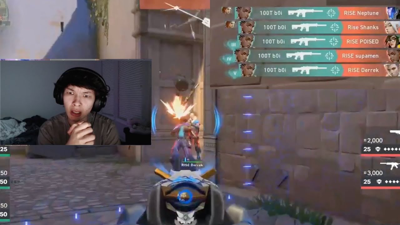 SINATRAA Reacts to 100T Boi INSANE ACE in VCT!!