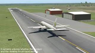 Fly Jamaica Airways Flight 256 - Crash Animation