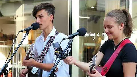 HIS REACTION WHEN SHE SINGS | Unchained Melody - R...