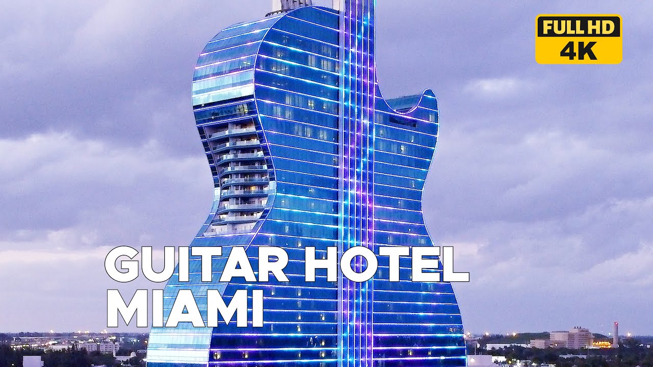 Inside World's First Guitar Hotel Hollywood Miami YouTube