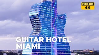 Famous Inside World's First Guitar Hotel | Hollywood Miami Net Worth