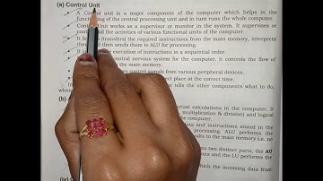 Block diagram of a computer - part-3 || FOC || Jyothi