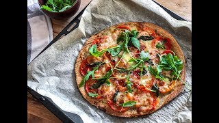 PIZZA CASERA DE QUINOA! * Pizza Sin Gluten y Saludable | Saboreanda
