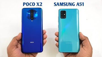 Poco X2 vs Samsung A51: Speed Test!!!