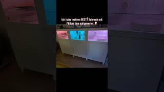 IKEA BESTÅ mit Philips Hue aufgewertet 💡✨ #shorts