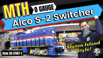 O Gauge MTH Alco S-2 Switcher Staten Island Railway