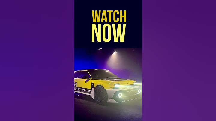 Renault 5 Turbo 3E… take a sneak peek on the AutoEV YouTube channel #renault #turbo #renault5turbo