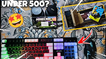 My First  Mini Dream Setup is Completed🤩 | Playing Minecraft with Keyboard and Mouse