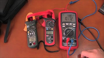 Uni-T UT204A vs Mastech MS2108, two cheap clamp meters compared, part 2