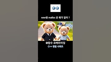 C++ 메모리 관리: new/delete vs malloc/free 15초 요약 #cpp #programming #coding #cppprogramming #clanguage