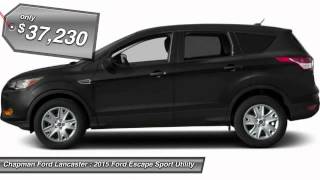 2015 FORD ESCAPE East Petersburg, PA A97875 Chapman Ford East Petersburg Pa