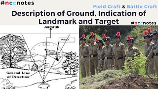 Indication of land Marks and Target | Types of Ground | Field Craft and Battle Craft