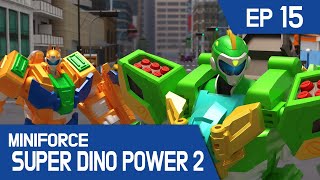 [MINIFORCE Super Dino Power2] Ep.15: Air Purifier Monster Attacks!