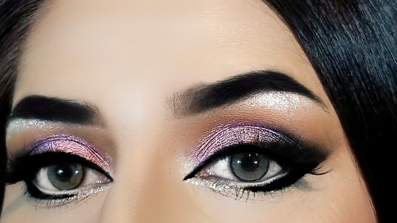 Pakistani model eye makeup tutorial // step by step // AFFORDABLE