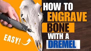 How To Engrave A Deer Skull With A Dremel Rotary Tool