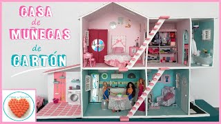 Casa de MUÑECAS de Carton DIY Cardboard doll house