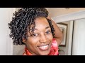 Flexi Rod set on a bob (RELAXED HAIR)