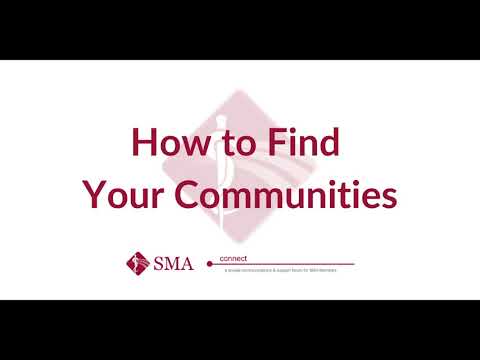 How to Login and find your Communities