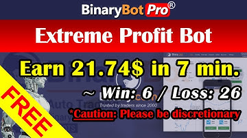 Binary Bot | Extreme Profit Bot | Free Download (2020)