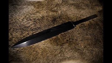 Making a Dagger- Step by Step - Part 1, the Blade