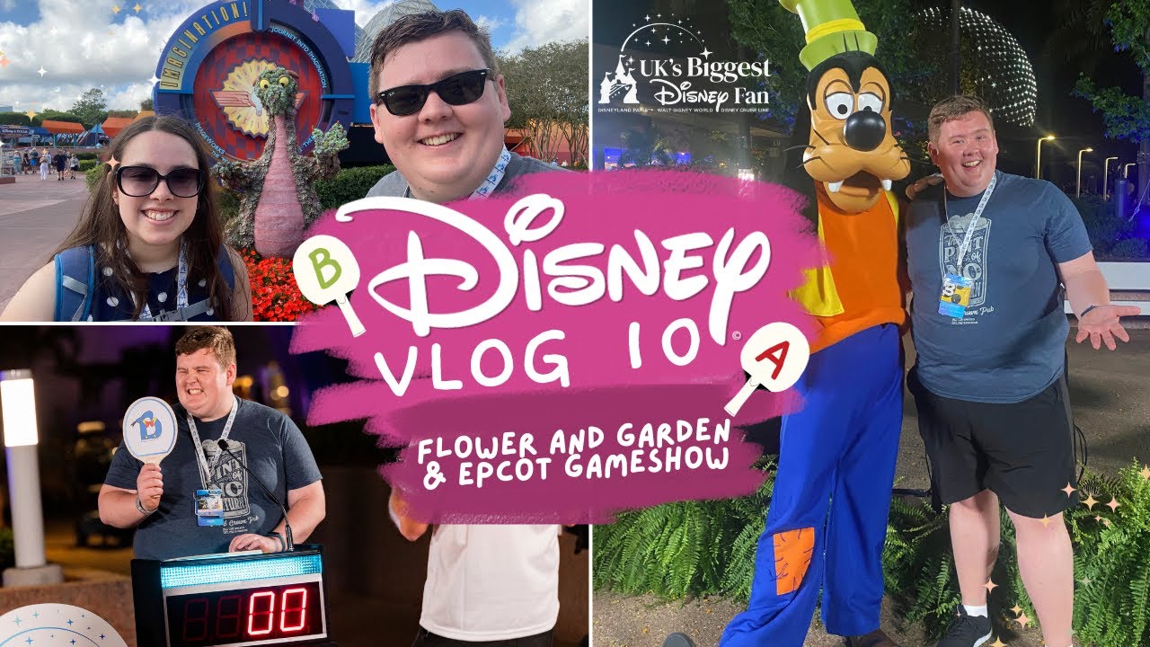 UK's Biggest Disney Fan Vlog 10 Challenge 5 and Exploring Epcot's