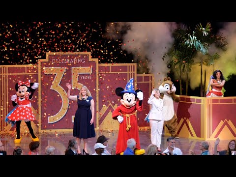 Disney's Hollywood Studios 35th Anniversary Special Ceremony in 4K | Walt Disney World May 1st 2024