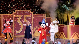 Disney's Hollywood Studios 35th Anniversary Special Ceremony in 4K | Walt Disney World May 1st 2024