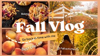 FALL INSPO - FALL VLOG-Go back in time with me from Labor Day through the first official day of fall