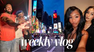 weekly vlog | drake nocta party + daniel caesar concert + new york fashion pop ups + canon g7x finds