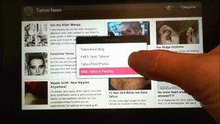 BB Playbook Free App Review - "Tattoo News" screenshot 4