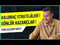 Kaldıraçlı İşlem Stratejileri ! Her Gün Dolar Kazanırken Bunlara Dikkat ! Vadeli İşlem Taktikleri !