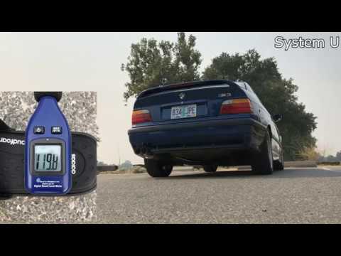 [comparison]-stock-e36-m3-exhaust-vs.-uuc-system-u-(with-decibel-test!)