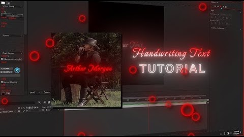SMOOTH Handwriting Text animation in AFTER EFFECTS! 🔥 | After Effects Tutorial