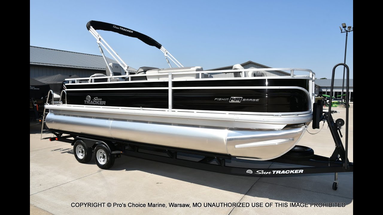 2026 Sun Tracker Fishin’ Barge 22 DLX w/150HP Mercury 4 Stroke!!  Stock# ST1090