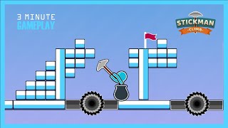 Hammer Climb Stick man Games | 3 Minute Gameplay part.01 | Level 1-8 screenshot 3