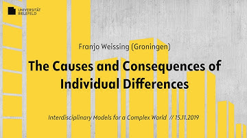 Franjo Weissing: The Causes and Consequences of Individual Differences