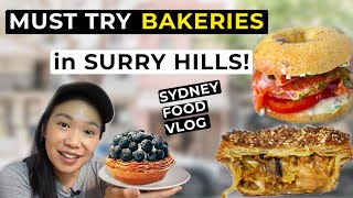 SURRY HILLS NSW Cafe Sydney Food Tour Vlog - Sydney Brunch at Lode Pies & Pastries and Mensch Bagel