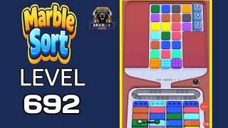 Marble Sort level 692 walkthrough solution
