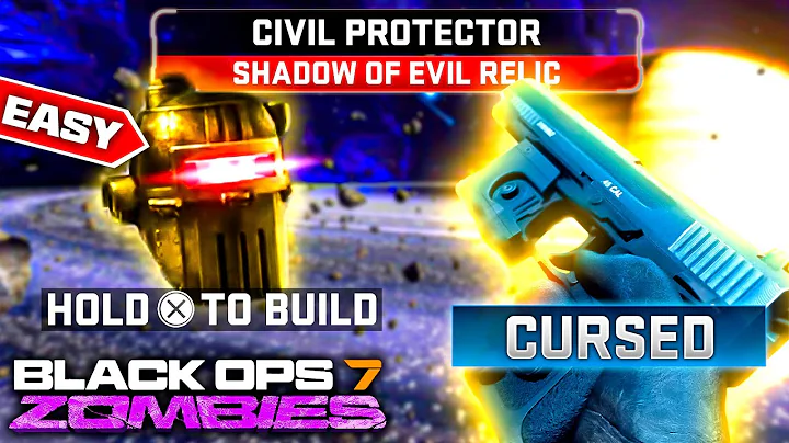 How to UNLOCK Civil Protector Relic in Cursed Mode! (Black Ops 7 Zombies Astra Malorum Head Relic)