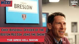 Red Sox Chief Baseball Officer, Craig Breslow, Joins the Show! Thoughts on Sale's Game Against Sox?